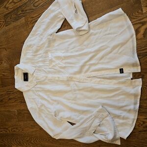 Rails Long Sleeve White Soft Shirt